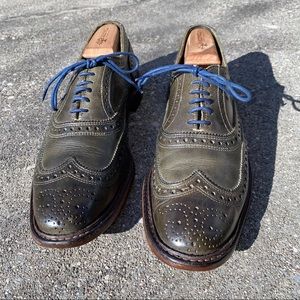 Allen Edmonds Olive Neumok 10D